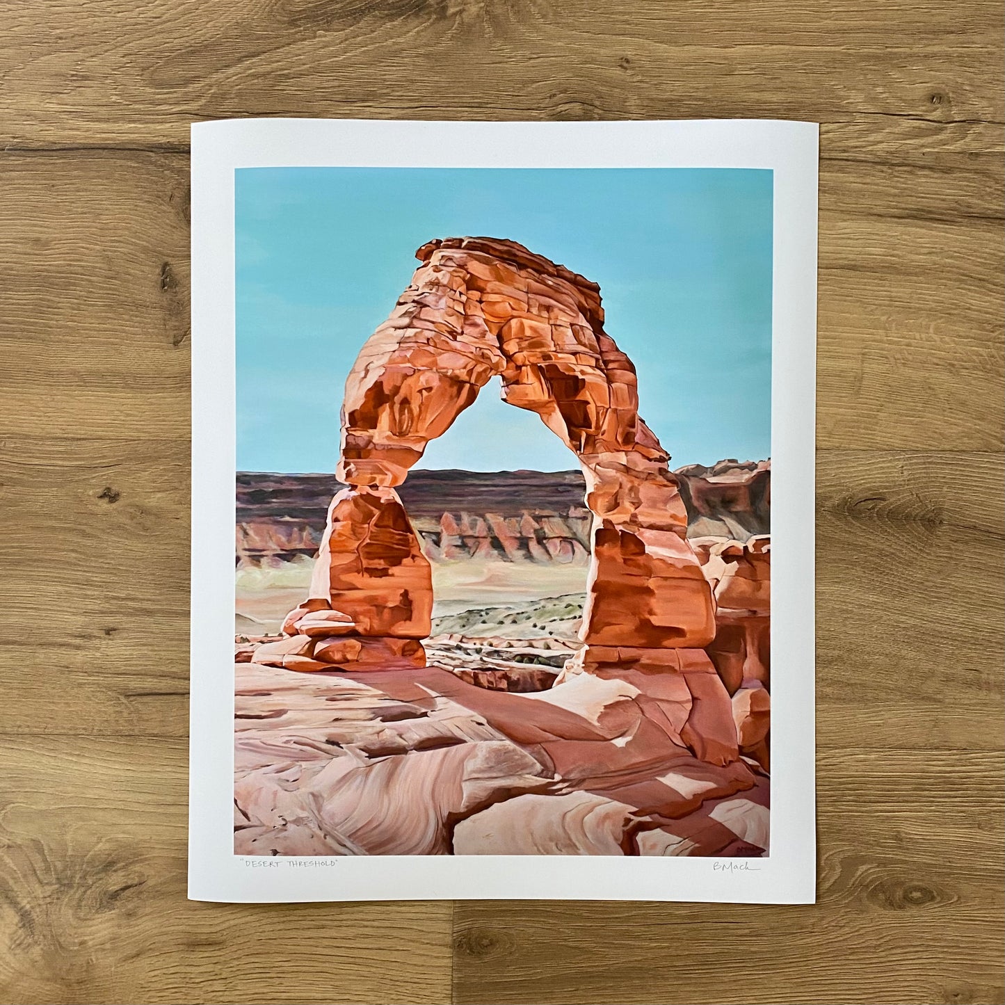 "DESERT THRESHOLD" Print