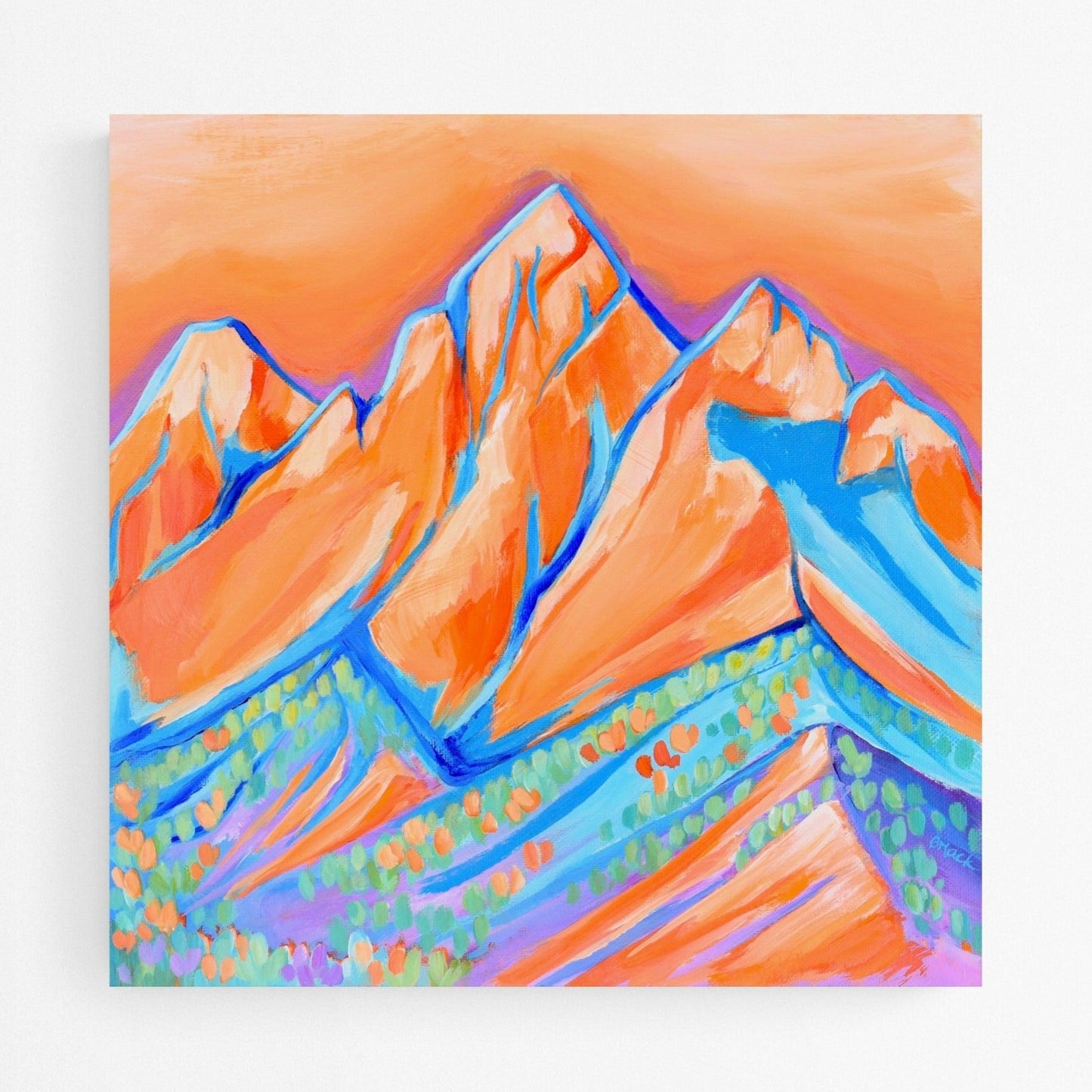 "GRAND TETONS" Print