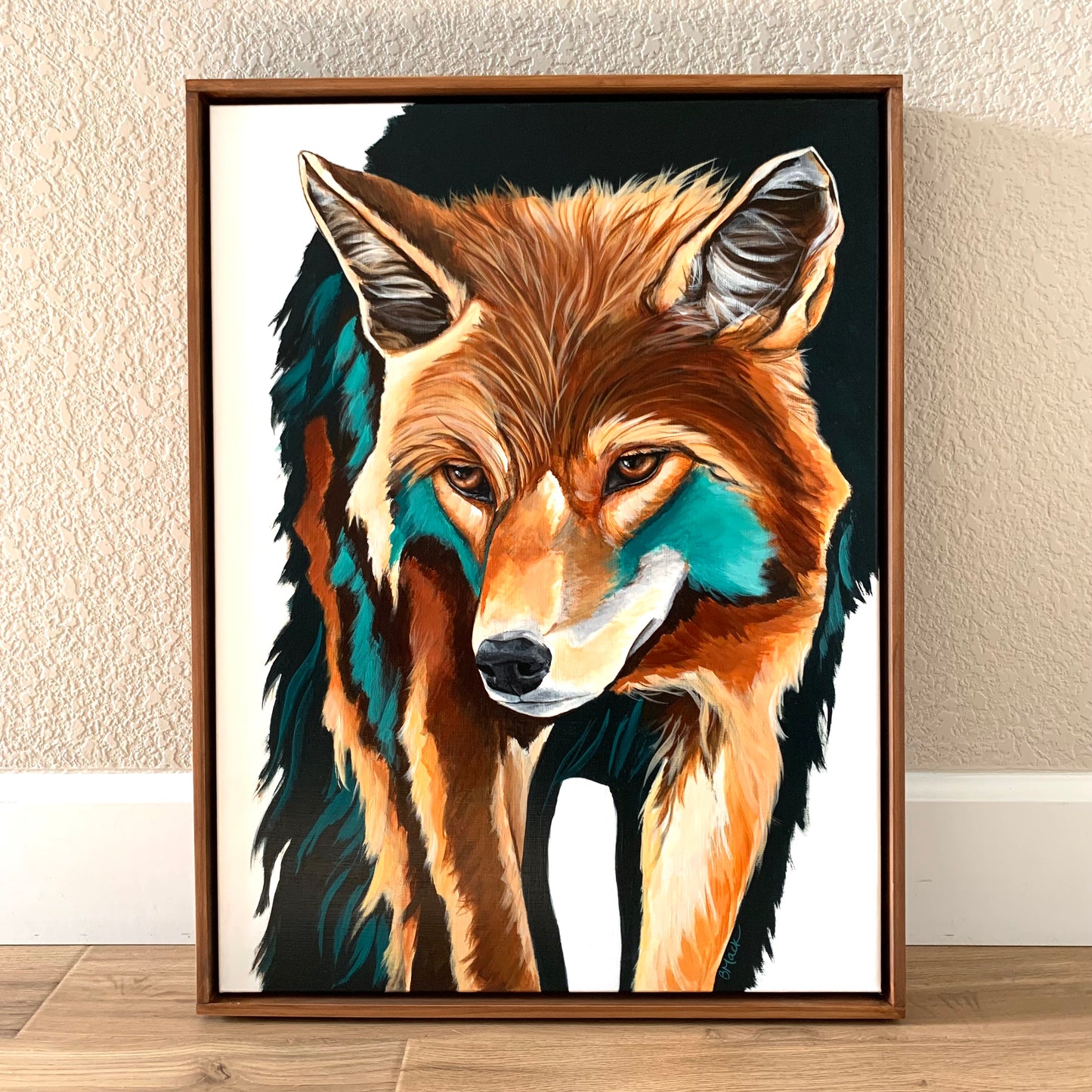 "ARCHER" Framed Acrylic Painting 18x24
