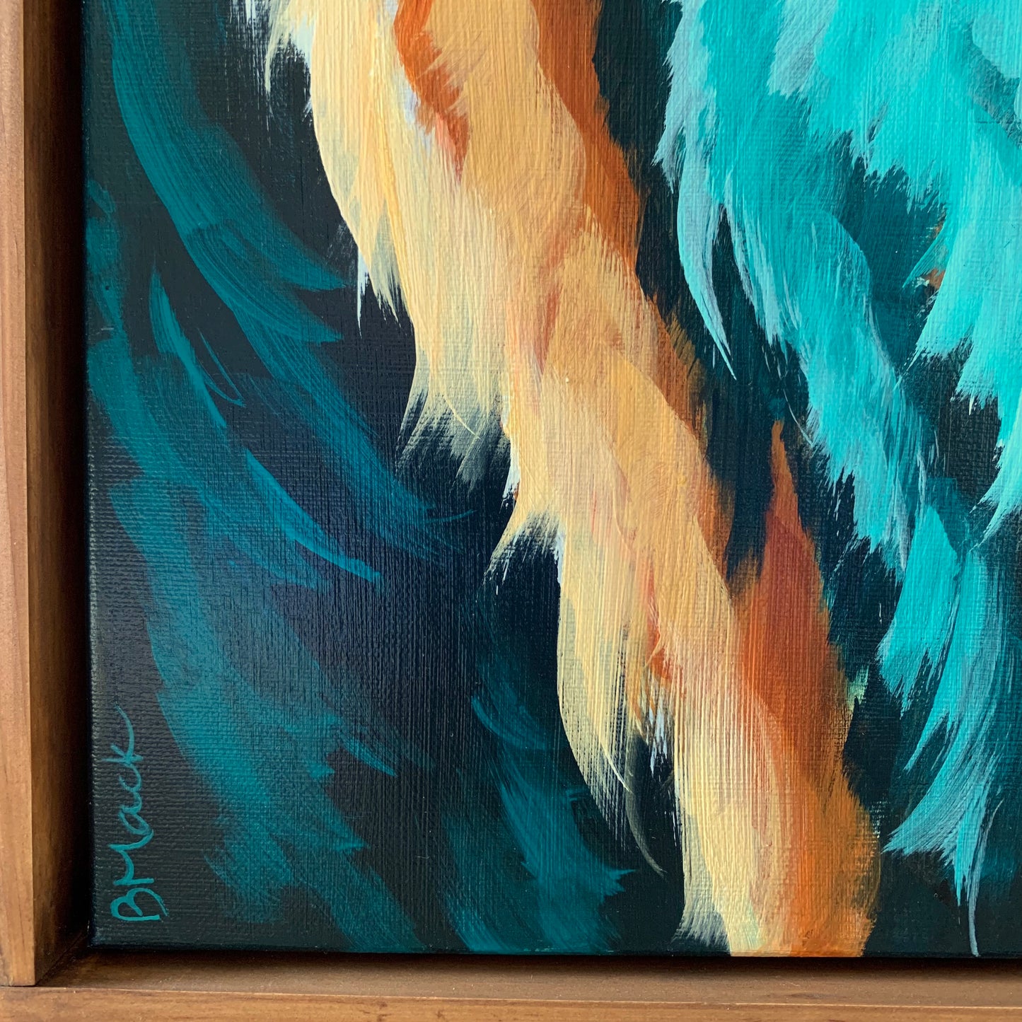 "IKON" Framed Acrylic Painting 18x24