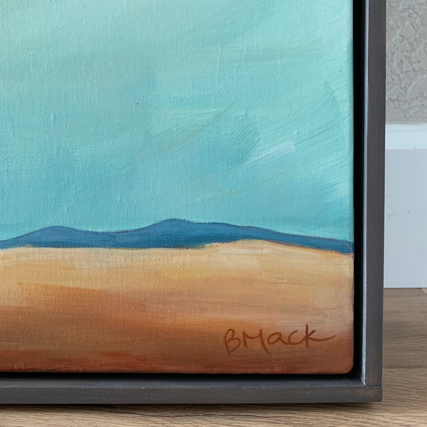 "STEADFAST" Framed Acrylic Painting 30x40