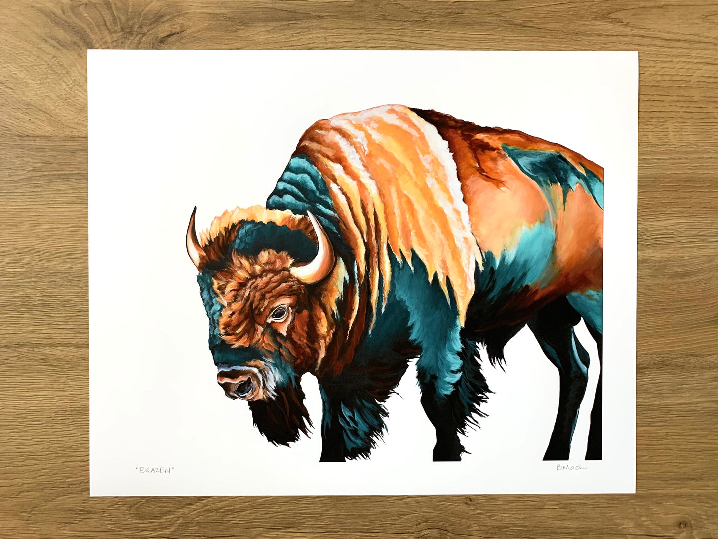 "BRAZEN" Print