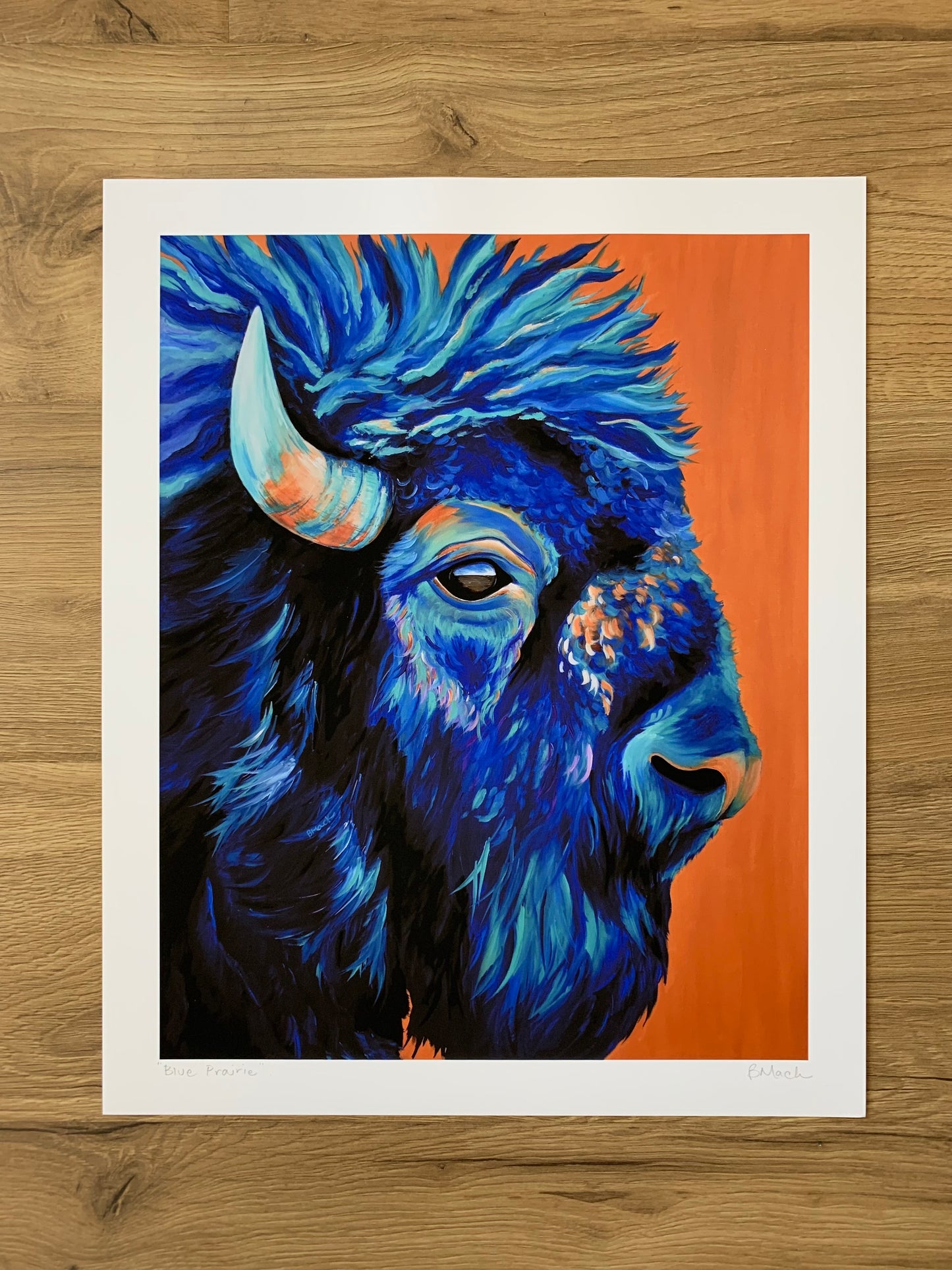 "BLUE PRAIRIE" Print