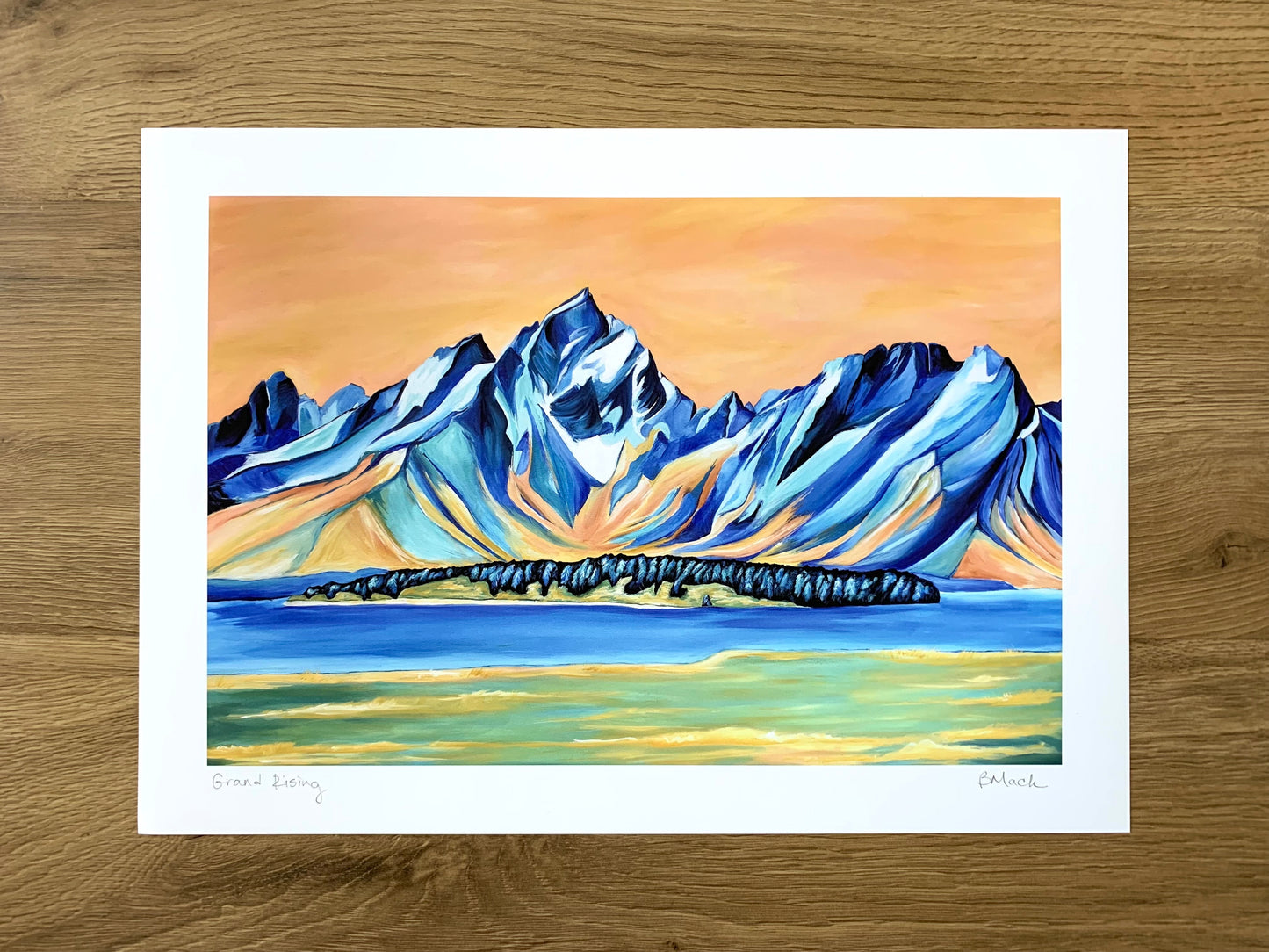 "GRAND RISING" Print