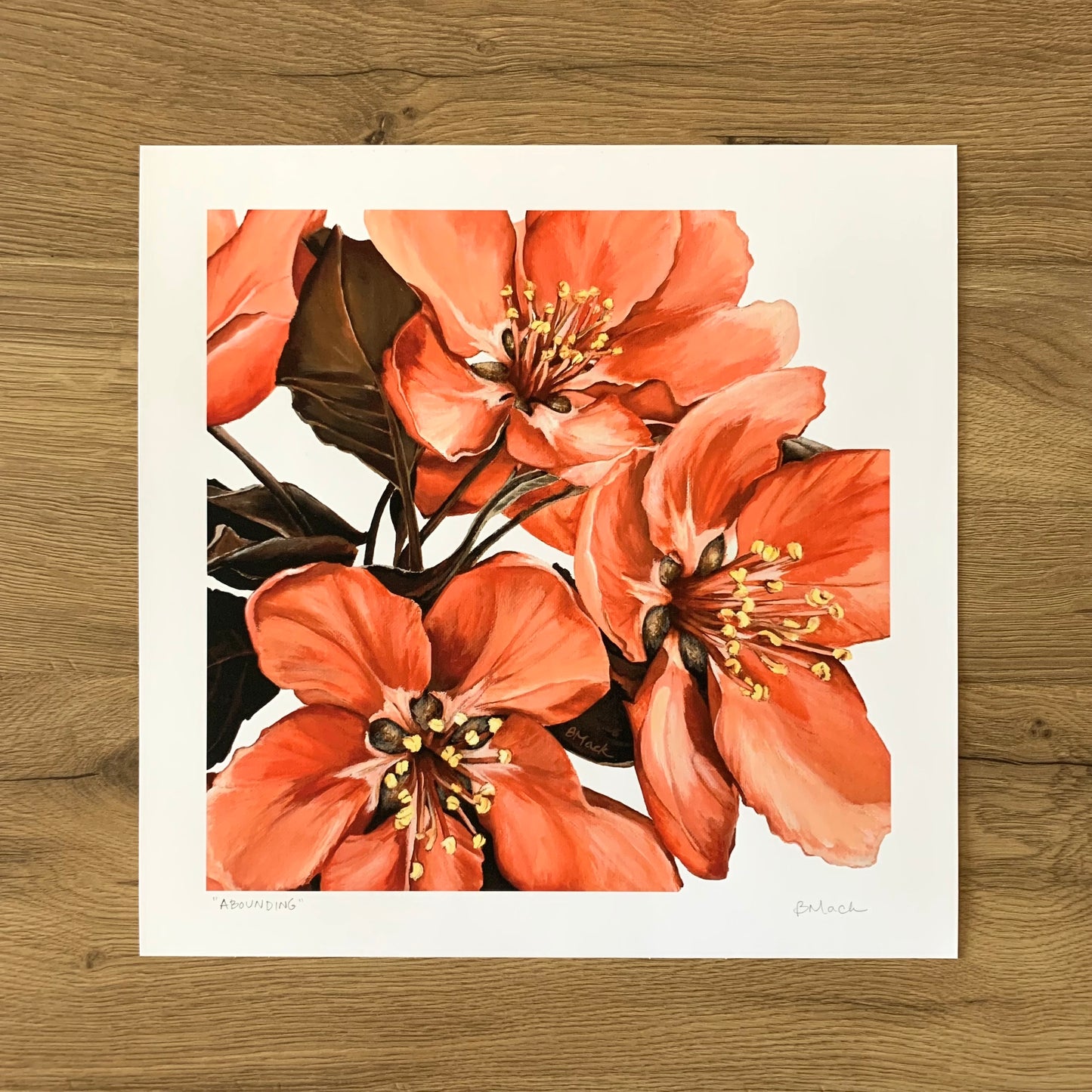 "ABOUNDING" Print