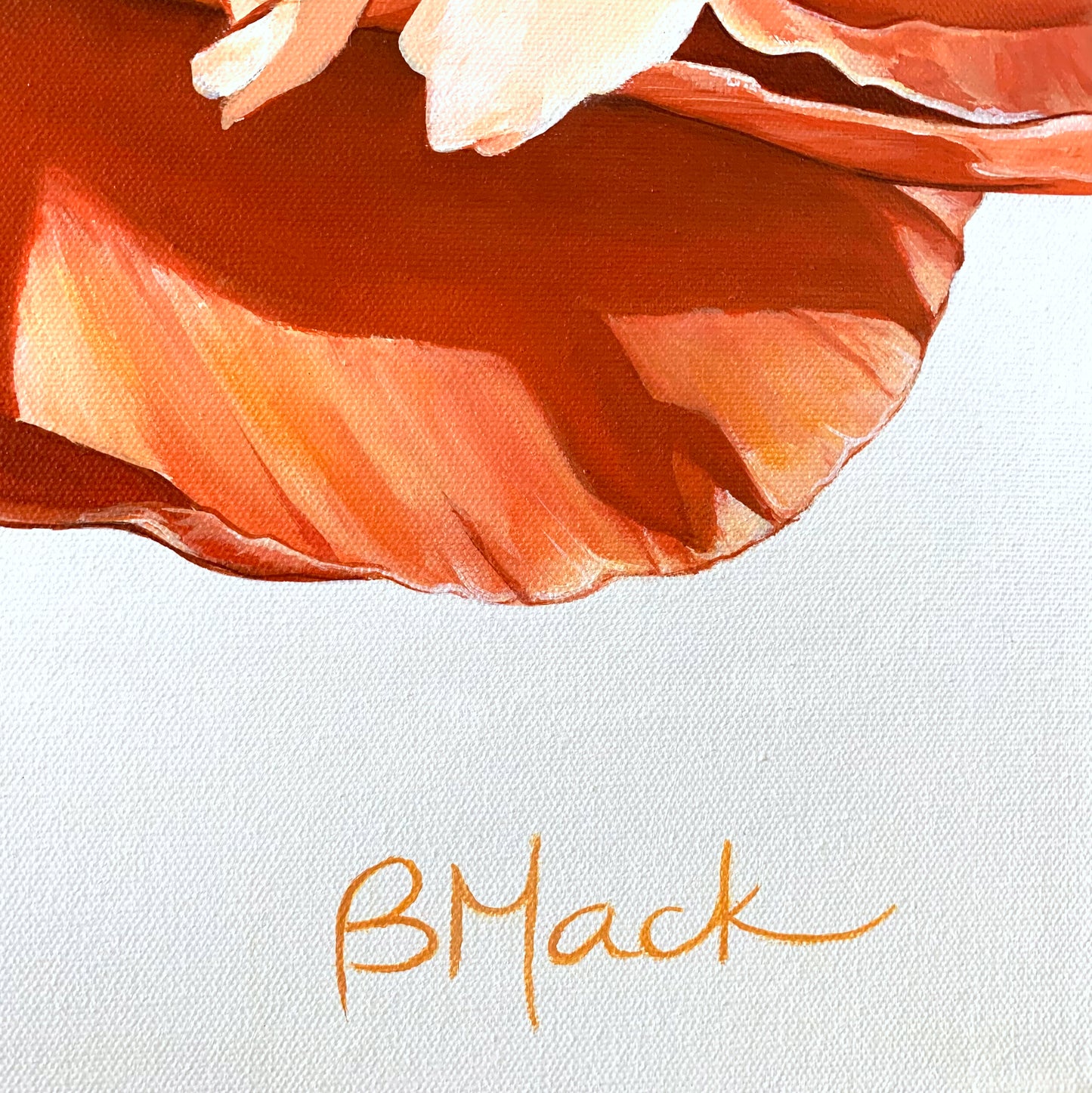 "RISE AND SHINE" Acrylic Painting 30x30