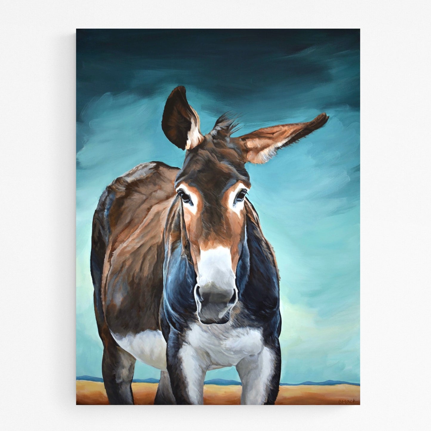 "STEADFAST" Framed Acrylic Painting 30x40