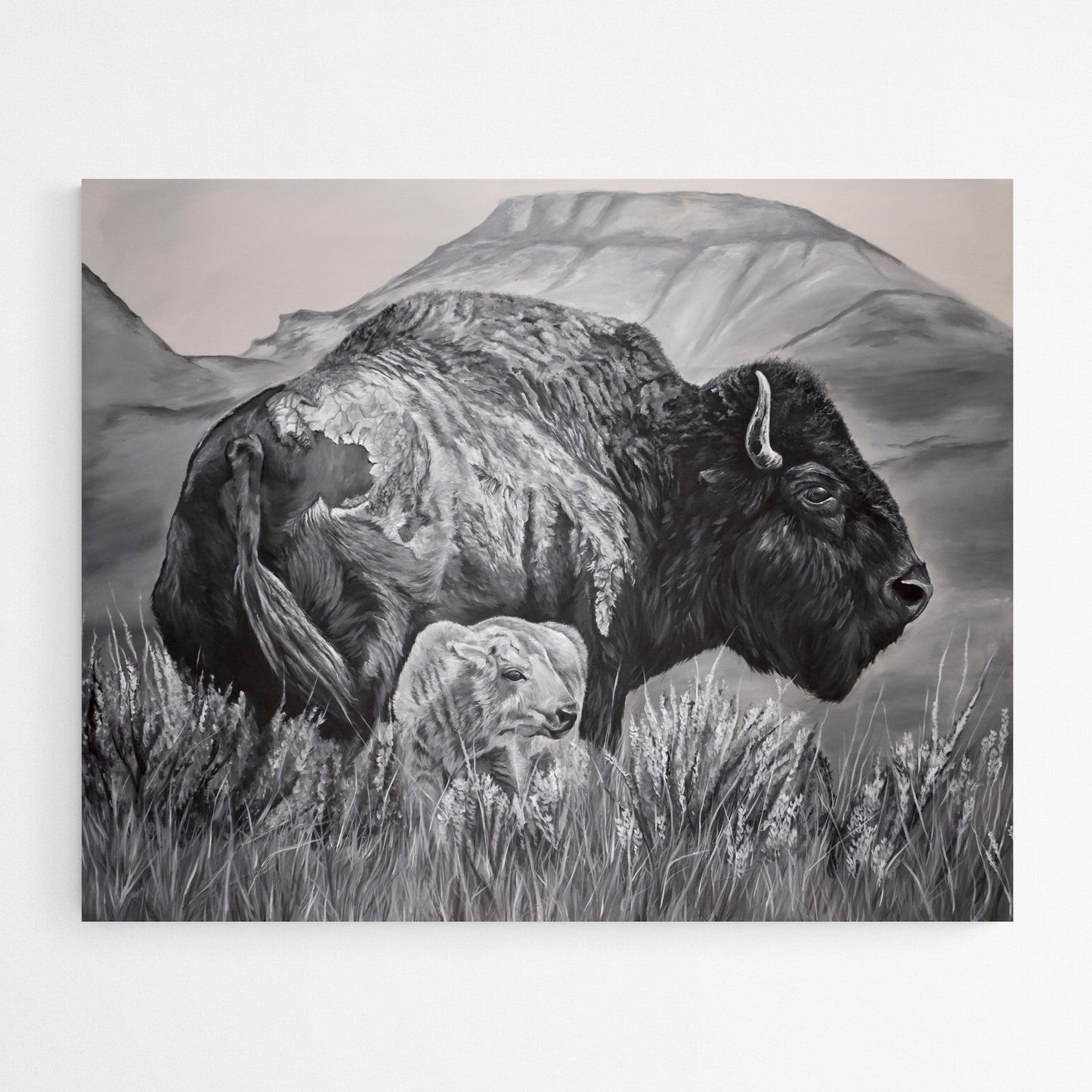 "TENDER CREATION" Framed Acrylic Painting 60x48
