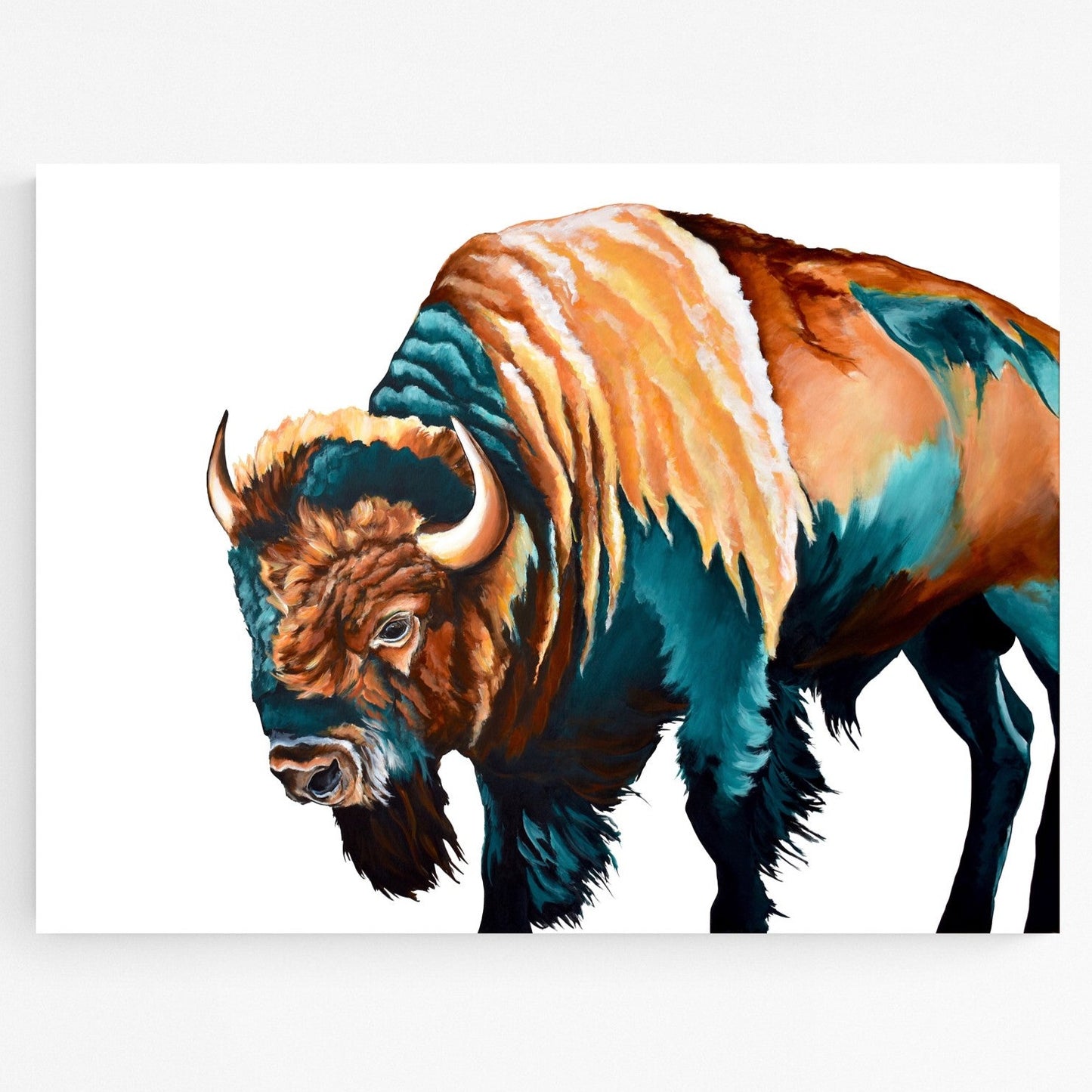 "BRAZEN" Framed Acrylic Painting 48x36