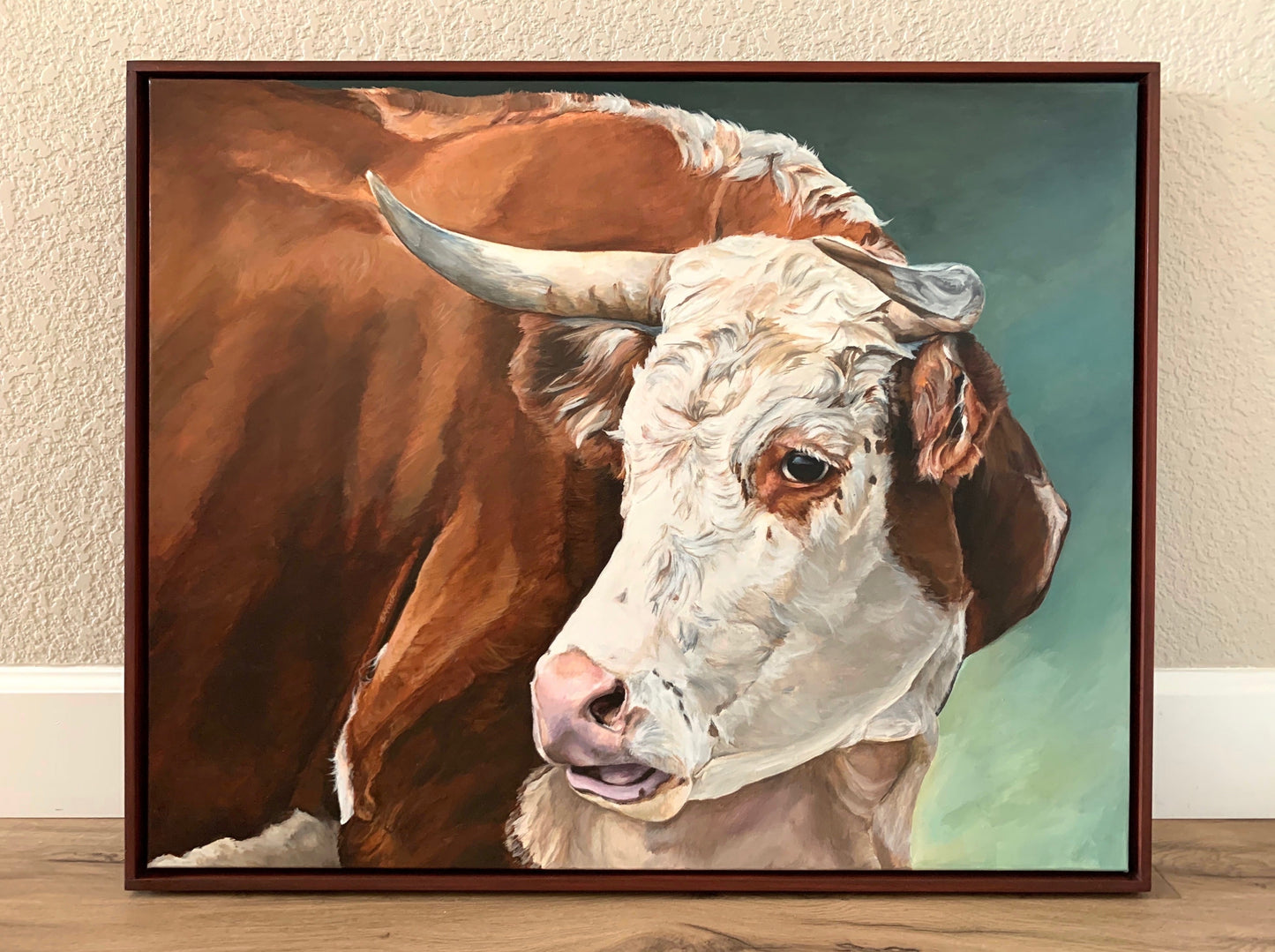 "MONTE" Framed Acrylic Painting 30x24