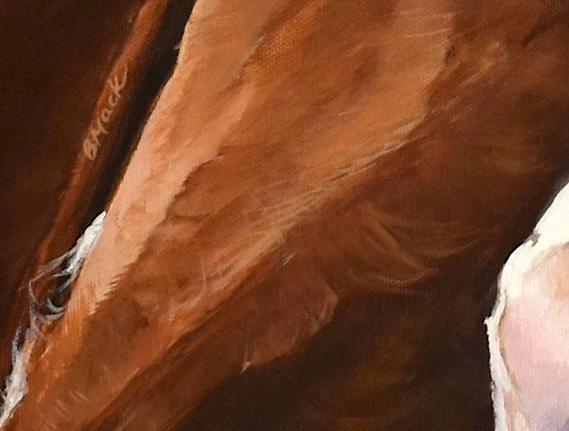 "MONTE" Framed Acrylic Painting 30x24