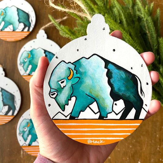 2024 BISON ORNAMENT