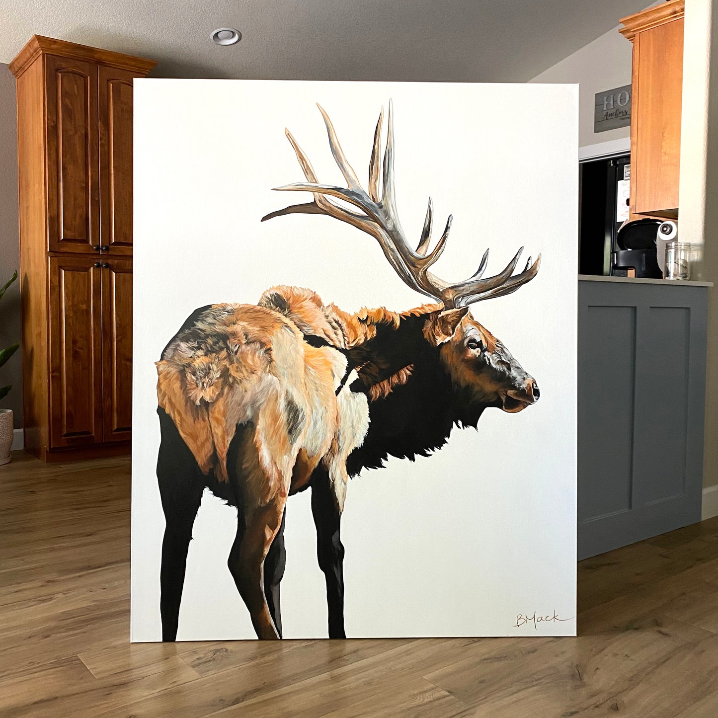 "HOSS" Acrylic Painting 48x60