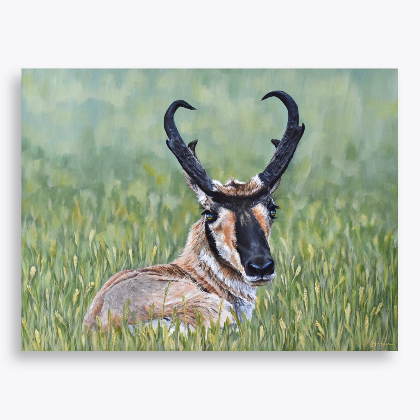 "SENTINEL OF THE PRAIRIE" Acrylic Painting 30x40